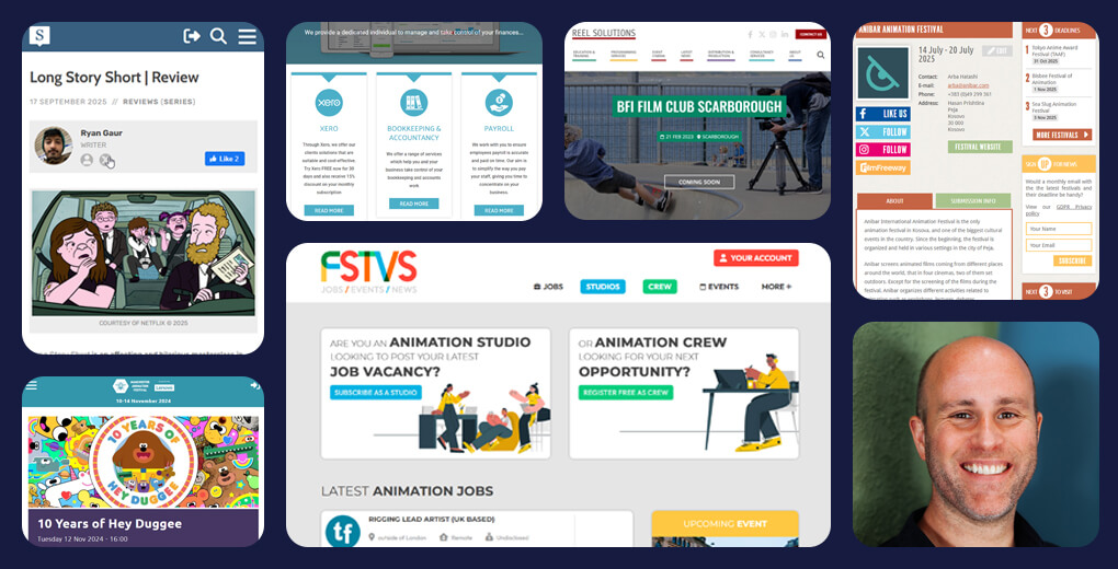 Aaron Wood with Web Design WordPress Website Portfolio